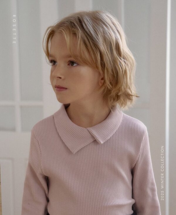 07C01F63-11C1-4EE0-8487-775A73EB7F5E ❄️ 柔軟羅紋親膚翻領上衣