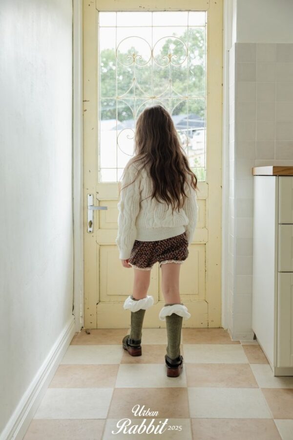 ❄️ 蓬鬆爆米花紋針織寬褲