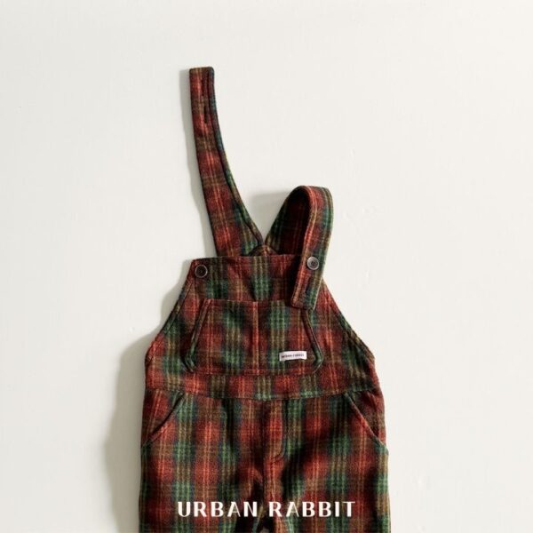 096392CC-74A4-4CA9-9F58-EE9F01BD387B ❄️ 可愛學院風保暖格紋吊帶褲