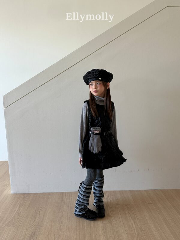 ❄️ 閃耀氣質菱格紋口袋洋裝