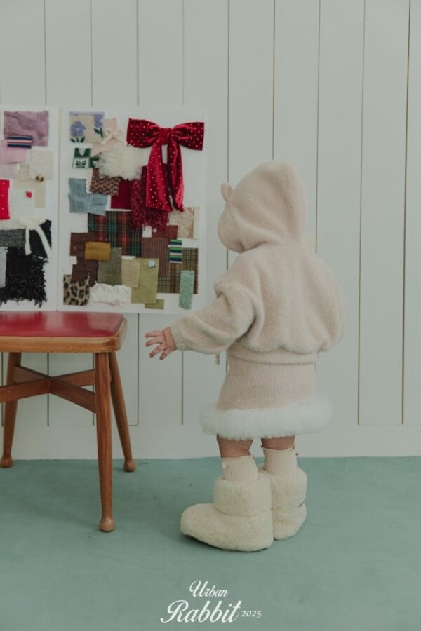 ❄️ 可愛小貓咪毛絨連帽外套