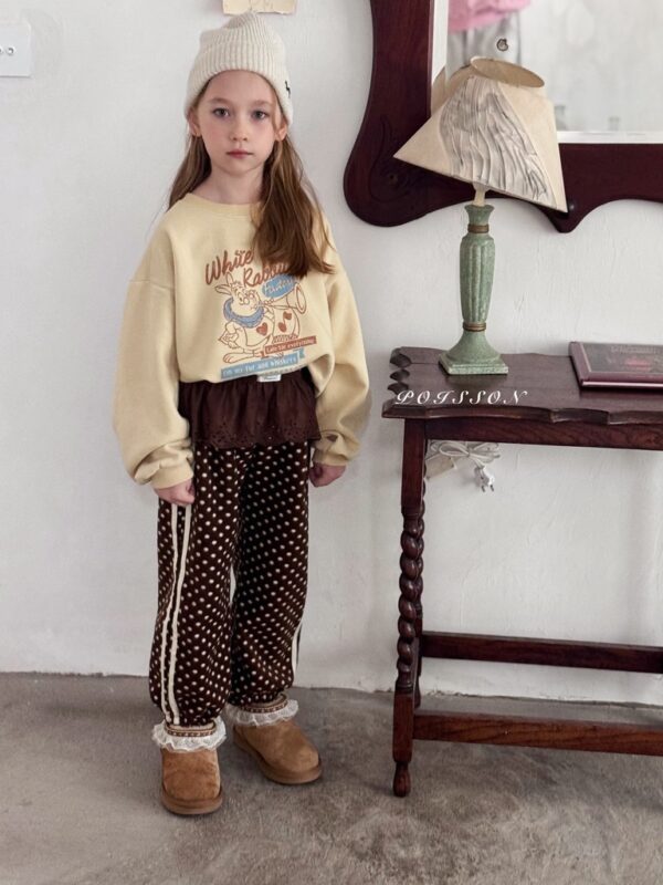 ❄️ 愛麗絲寬鬆刷毛大學T