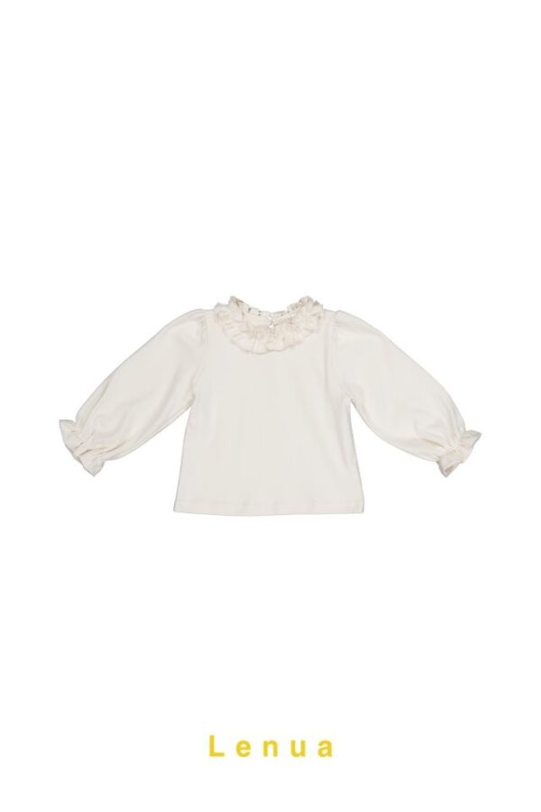 11B8942C-F84C-4C31-9627-45E7EBE2345F ❄️ 小淑女奶油滾邊上衣