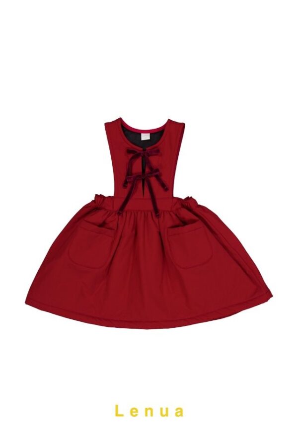 163A6BA4-B568-4450-A0EE-6D6A409924DA ❄️ 氣質絲絨蝴蝶結洋裝