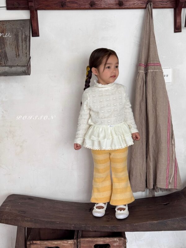 ❄️ 百搭休閒舒適直條紋長褲