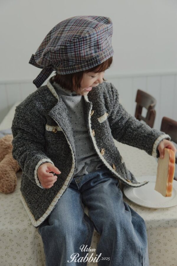 ❄️ 優雅小香毛呢長版外套