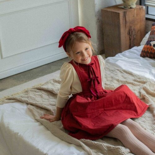 1C3F41CE-7200-4D4A-80AD-56D40A501B2D ❄️ 氣質絲絨蝴蝶結洋裝