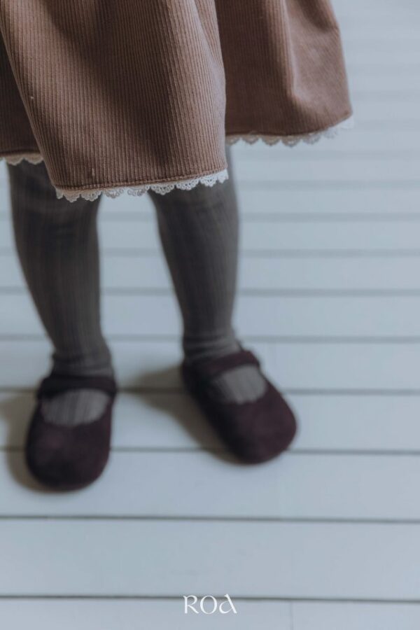 ❄️ 絲帶荷葉吊帶裙