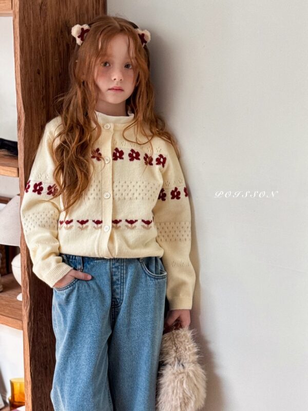 ❄️ 紅寶石口袋牛仔褲