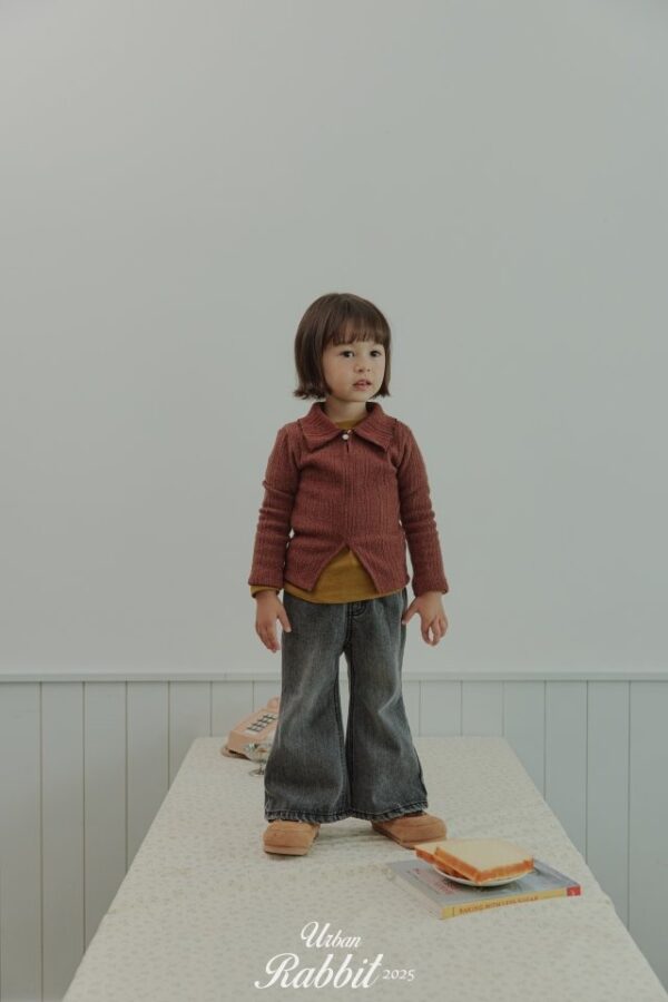 ❄️ 氣質顯瘦鈕扣羅紋打底衣