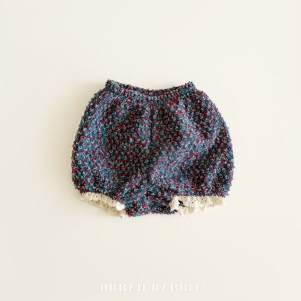 ❄️ 蓬鬆爆米花紋針織寬褲