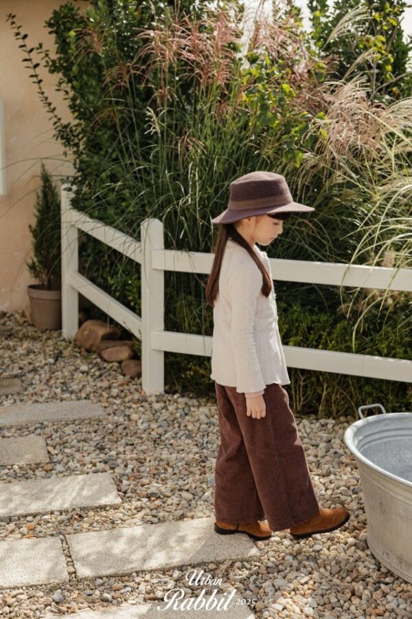 32C13DAA-8F17-44A5-BB29-8BD1AB79CC9E ❄️ 可愛可可色燈芯絨寬褲