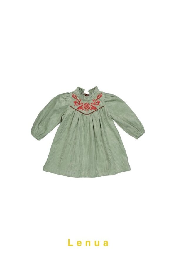 35605128-36AF-4FE0-B32A-D3709FE9E2E4 ❄️ 精緻浪漫立體刺繡A字洋裝