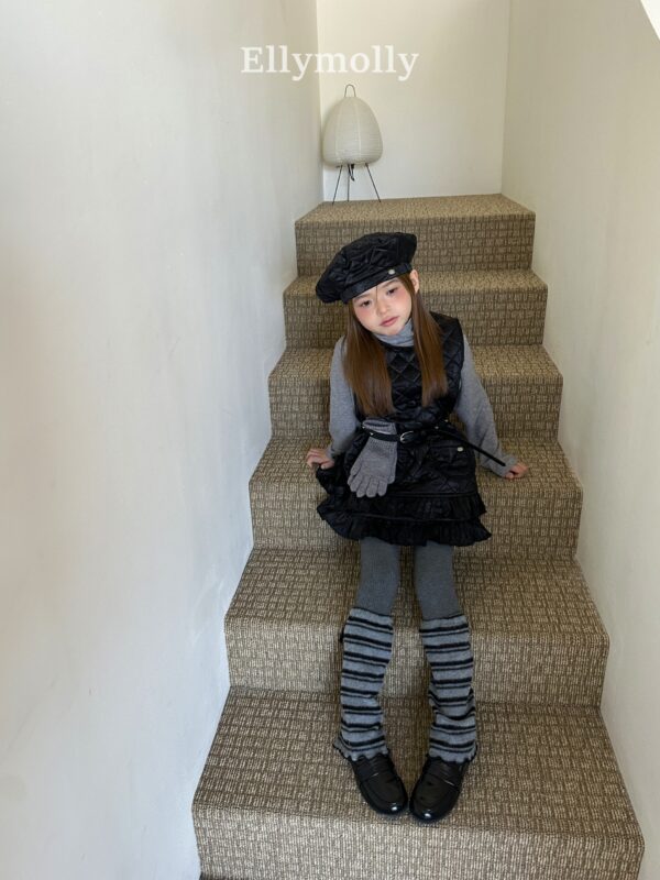 ❄️ 閃耀氣質菱格紋口袋洋裝