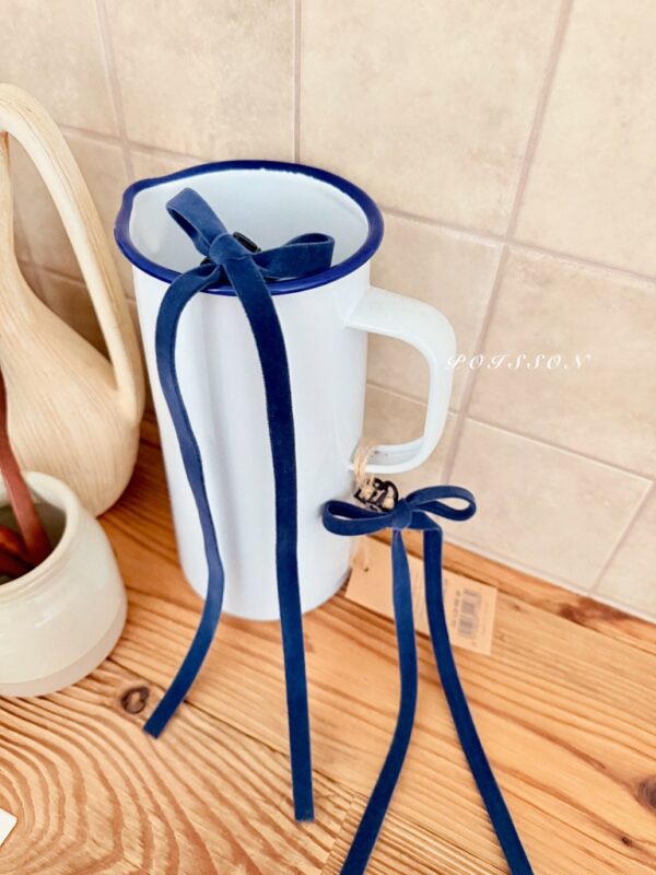 ❄️ 絲絨蝴蝶結造型髮夾