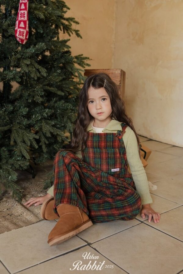 3E81A0BB-7E1A-48FE-95A4-B2A768EB716D ❄️ 可愛學院風保暖格紋吊帶褲