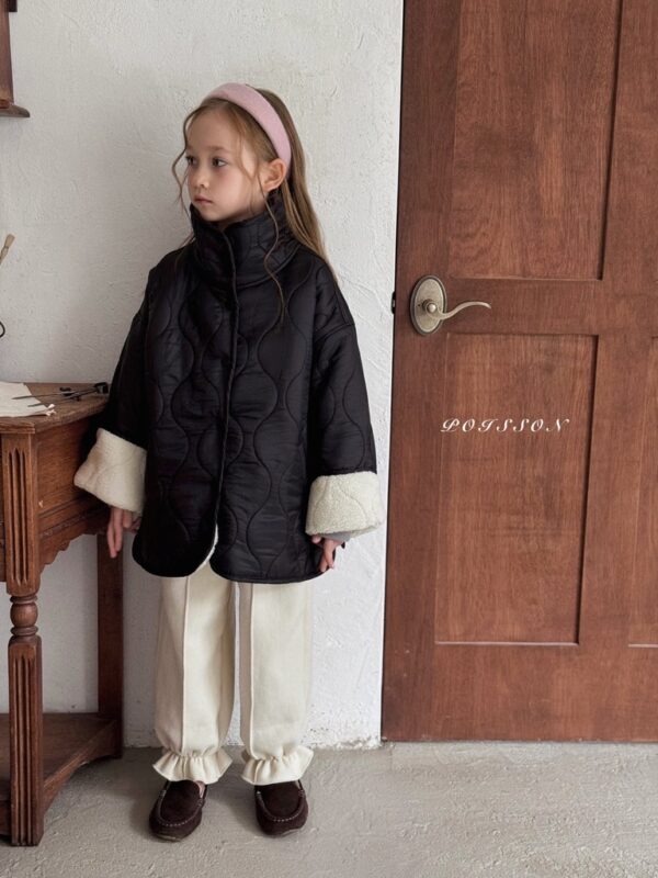 ❄️ 甜美慵懶荷葉邊縮口褲