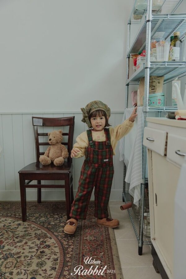 4570B0FB-F2BC-44BA-8653-4AC94DBDA8D7 ❄️ 可愛學院風保暖格紋吊帶褲