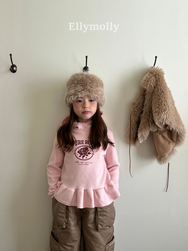 4704677E-E64B-4A4B-A9A5-07033BC7470B ❄️ 優雅玫瑰荷葉邊連帽上衣