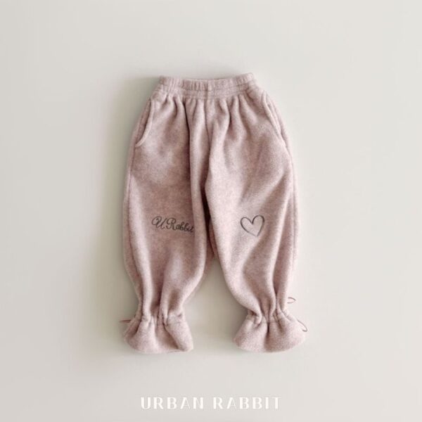 ❄️ 可愛保暖荷葉邊長褲