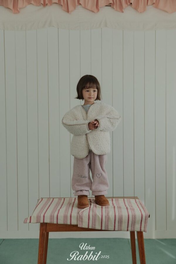 ❄️ 可愛保暖荷葉邊長褲