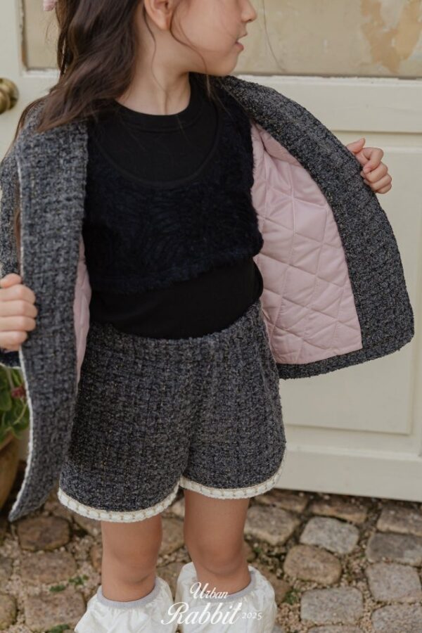 ❄️ 優雅小香毛呢長版外套