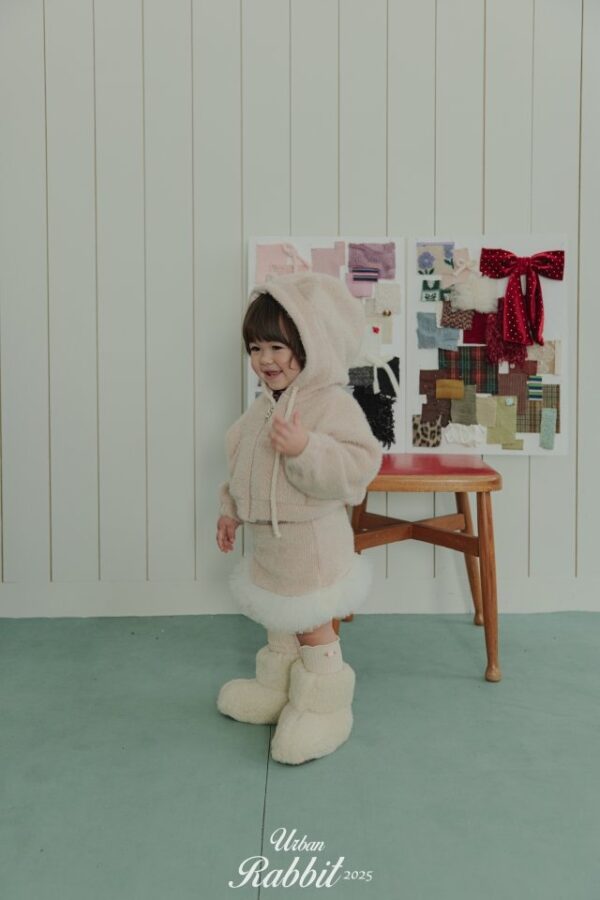 ❄️ 可愛小貓咪毛絨連帽外套