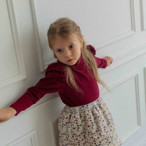 4F1CBF26-9121-49BC-B68E-C35E60179F74 ❄️ 小甜心蓬蓬泡泡袖純棉上衣