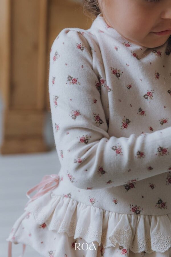 ❄️ 花漾夢境荷葉上衣