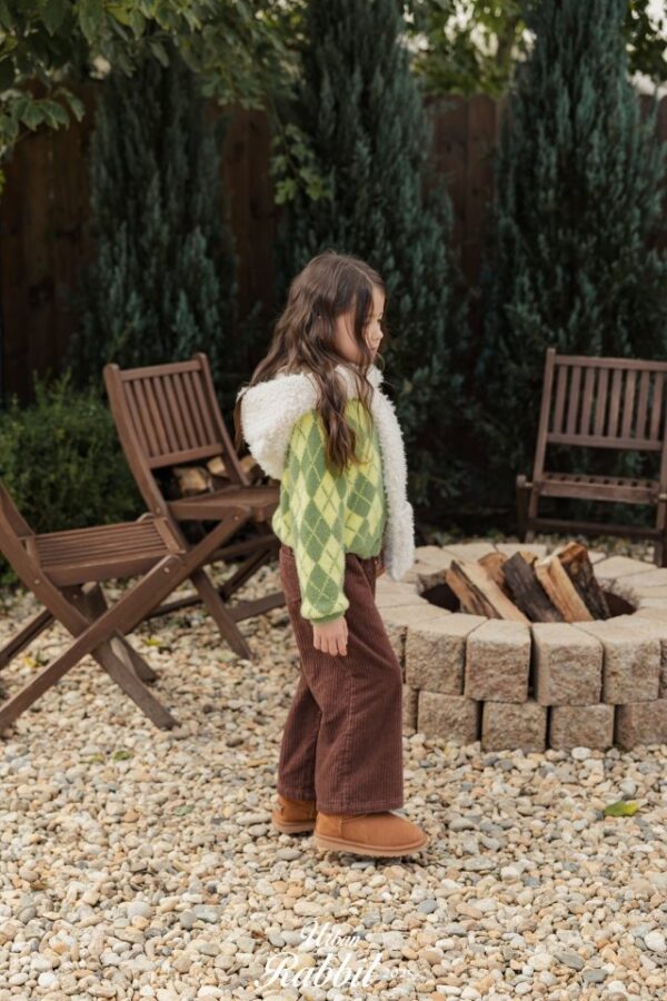 5250A5C4-F355-44BA-B146-38579B62A387 ❄️ 可愛可可色燈芯絨寬褲