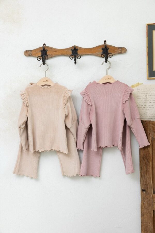 54937203-7E9B-4C51-9DA3-3218BA4954B1 ❄️ 蕾拉蓬蓬袖 休閒套裝