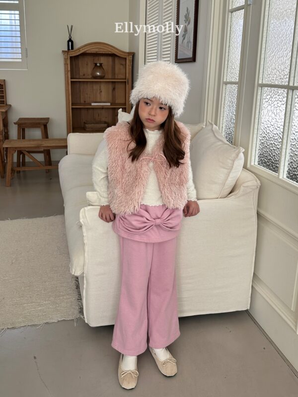 ❄️ 可愛蓬鬆感毛絨保暖背心