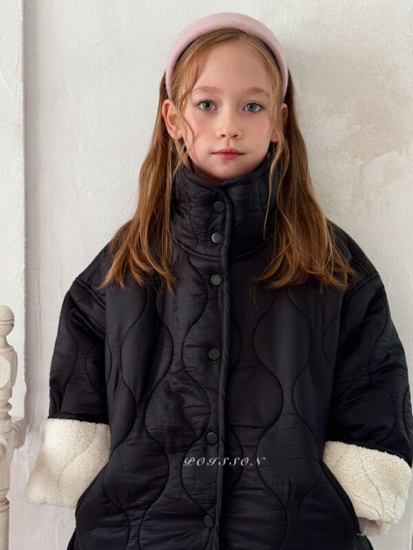 ❄️ 菱格紋鋪棉外套