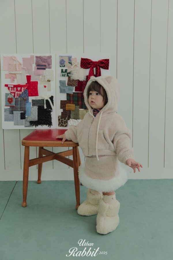 ❄️ 可愛小貓咪毛絨連帽外套