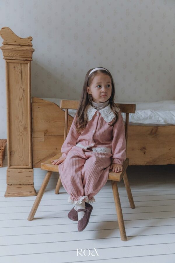 ❄️ 甜美蕾絲縮口褲