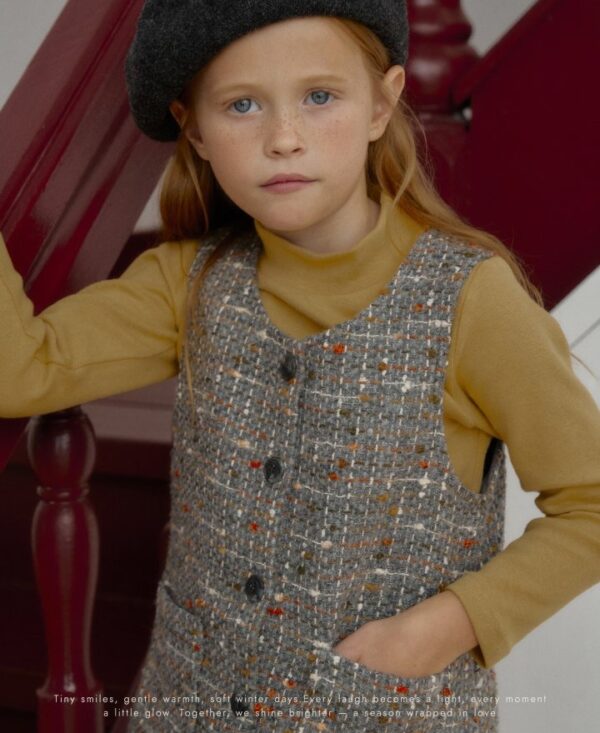 6187A4B8-79B6-49BA-8D87-42077F14048F ❄️ 經典繆斯氣質粗花呢洋裝