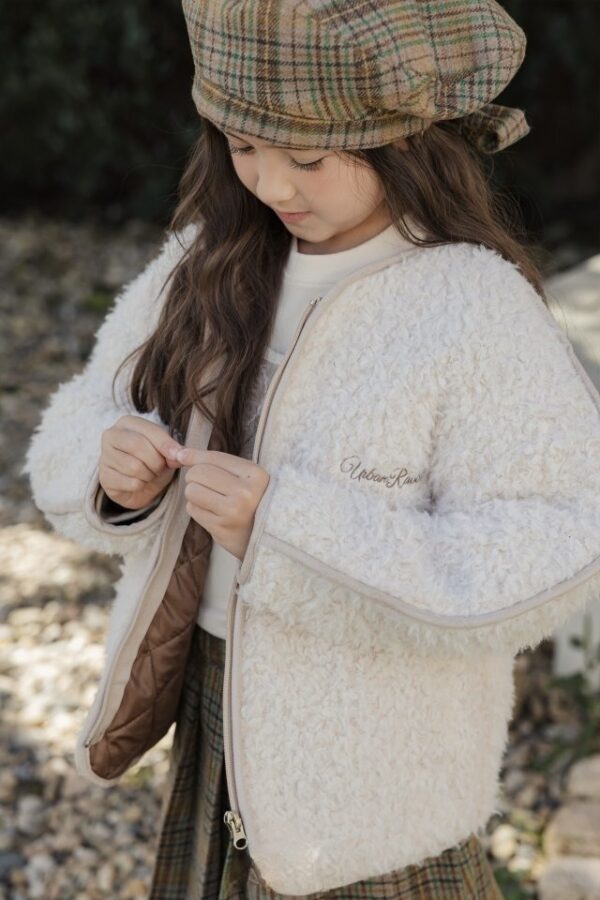 ❄️ 獨特毛毛保暖廓形外套