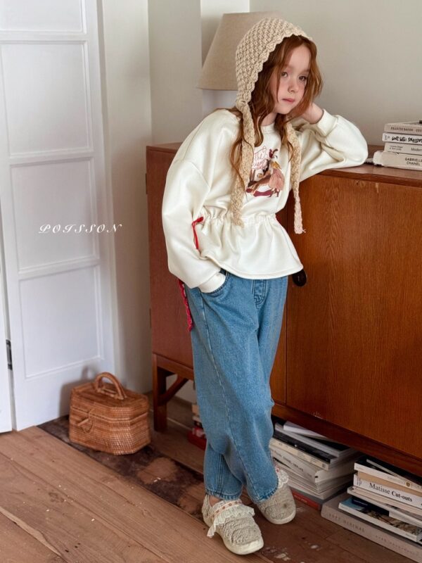 ❄️ 紅寶石口袋牛仔褲