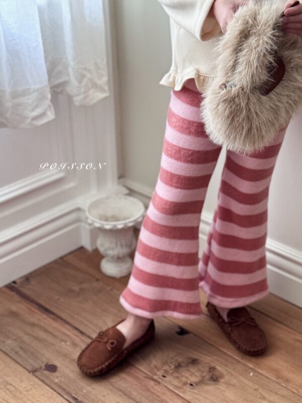 ❄️ 百搭休閒舒適直條紋長褲