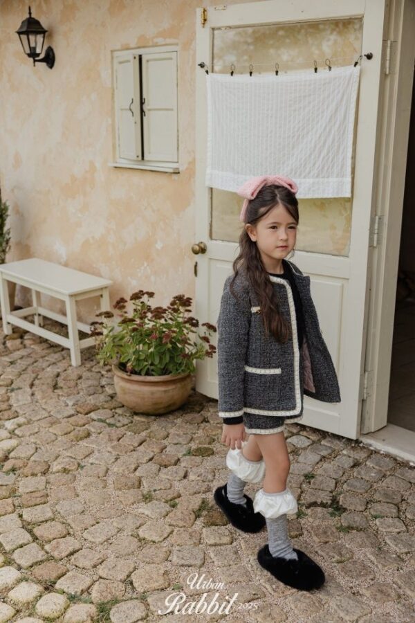 ❄️ 優雅小香毛呢長版外套