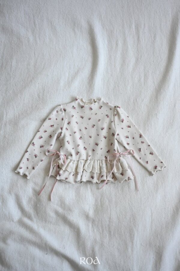 ❄️ 花漾夢境荷葉上衣