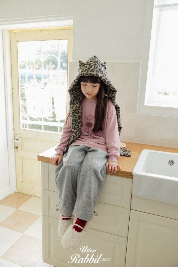 ❄️ 可愛保暖荷葉邊長褲