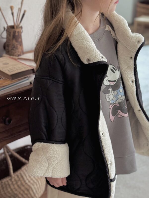 ❄️ 菱格紋鋪棉外套