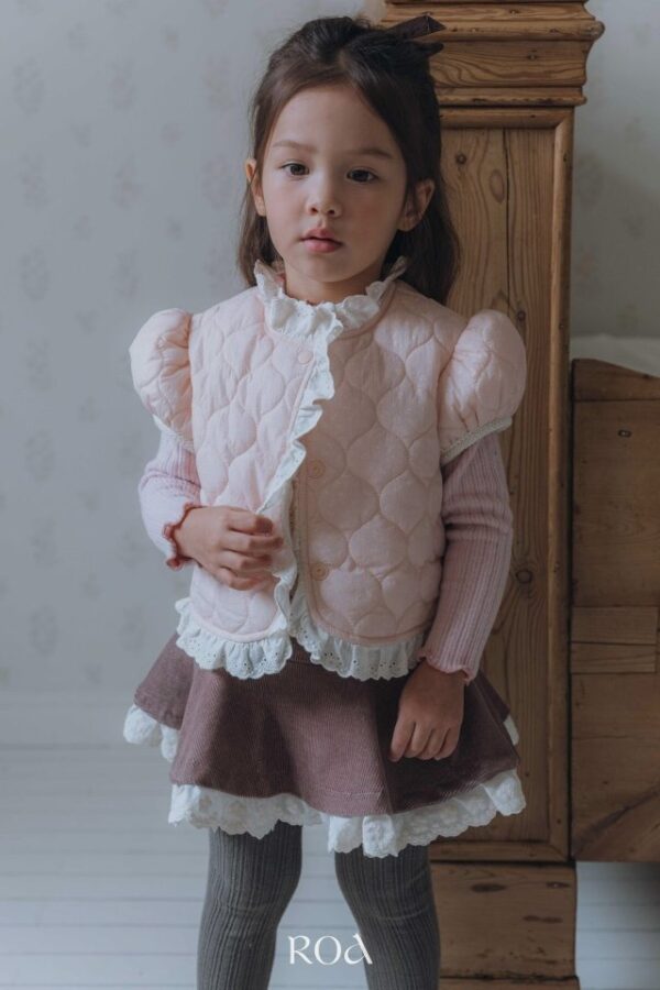 ❄️ 蕾絲荷葉短裙