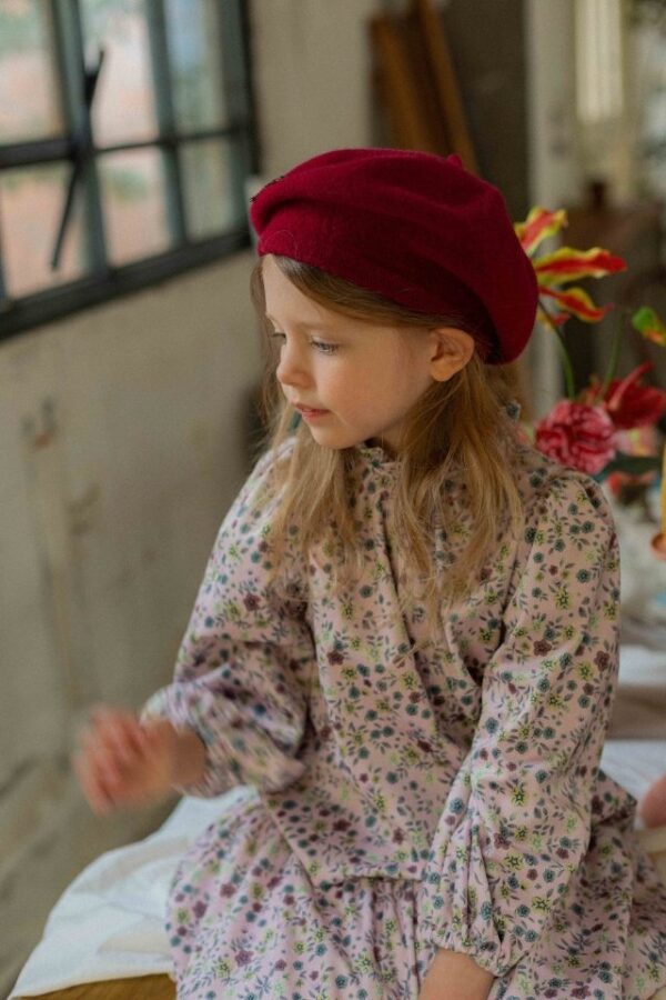 ❄️ 宮廷甜美燈籠袖花朵上衣