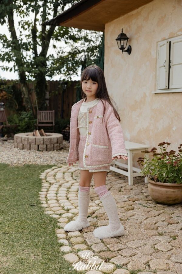 ❄️ 優雅小香毛呢長版外套