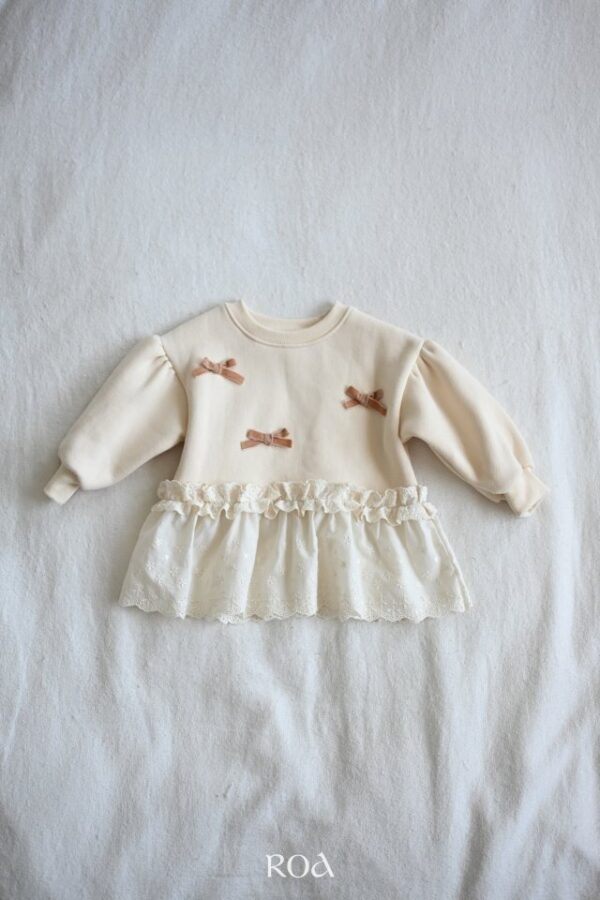 ❄️ 蝴結微光拼接上衣