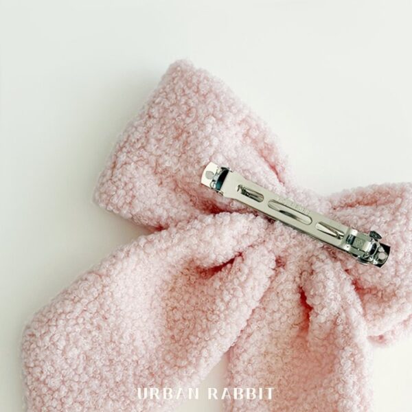 794A2942-725B-4192-A922-BAC8213D0E18 ❄️ 可愛泰迪熊造型蝴蝶結髮夾