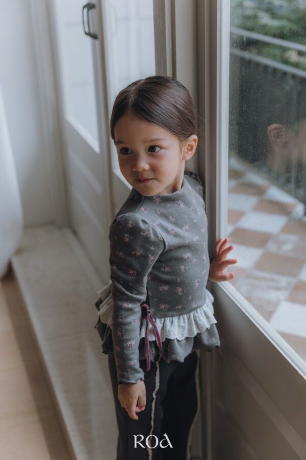 ❄️ 花漾夢境荷葉上衣