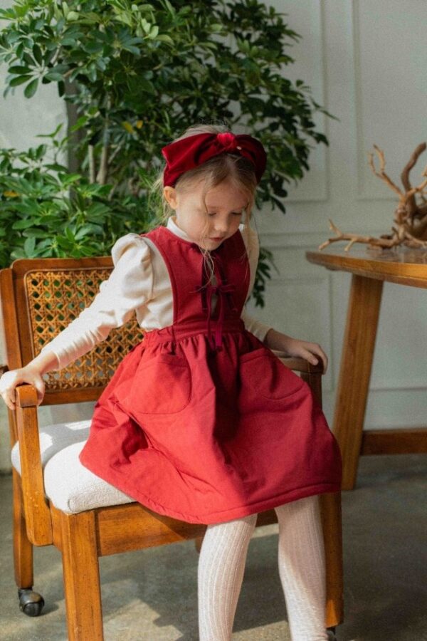 7DC010FC-0F3F-46D9-9DDC-4C554EA7DED3 ❄️ 氣質絲絨蝴蝶結洋裝